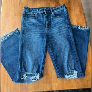 womens american eagle flare jeans
